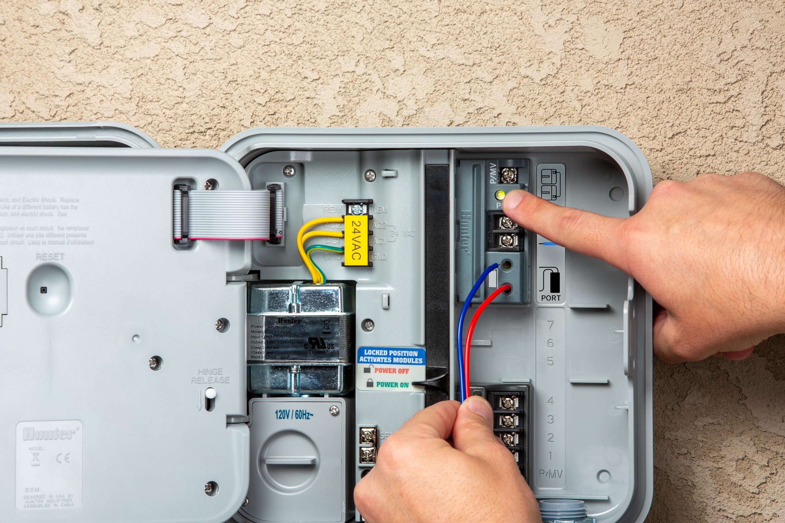 Hunter EZ-DM Decoder Output Module, Two-Wire Output for HCC and ICC2 Irrigation Controllers, Supports up to 54 Stations and Master Valve, Hydrawise and Centralus Compatible - Image 5