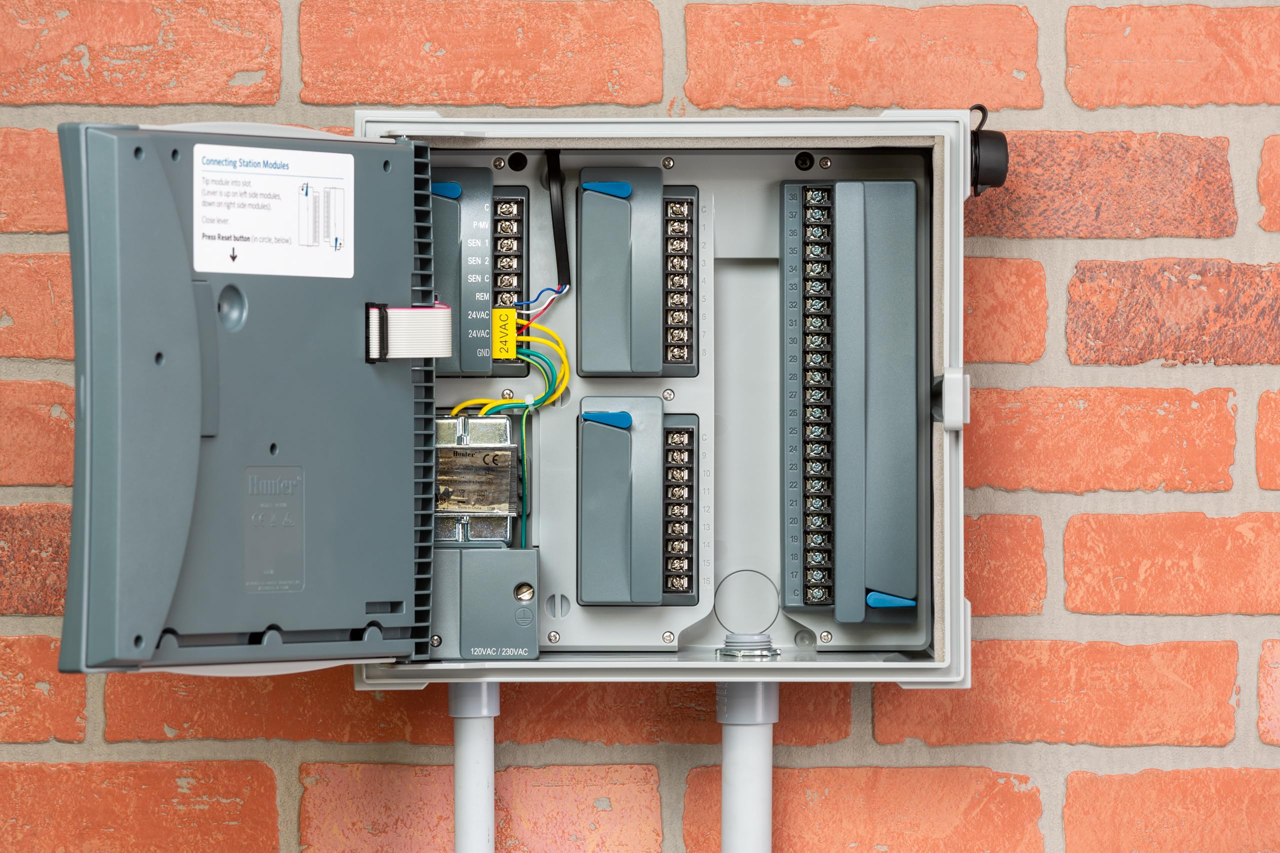 Hunter HCC 800 PL Smart WiFi Irrigation Controller Hydrawise Enabled 8 Station Base Expandable to 54 Zone Outdoor Sprinkler Timer with Weather Based Scheduling Wall Mount - Image 7