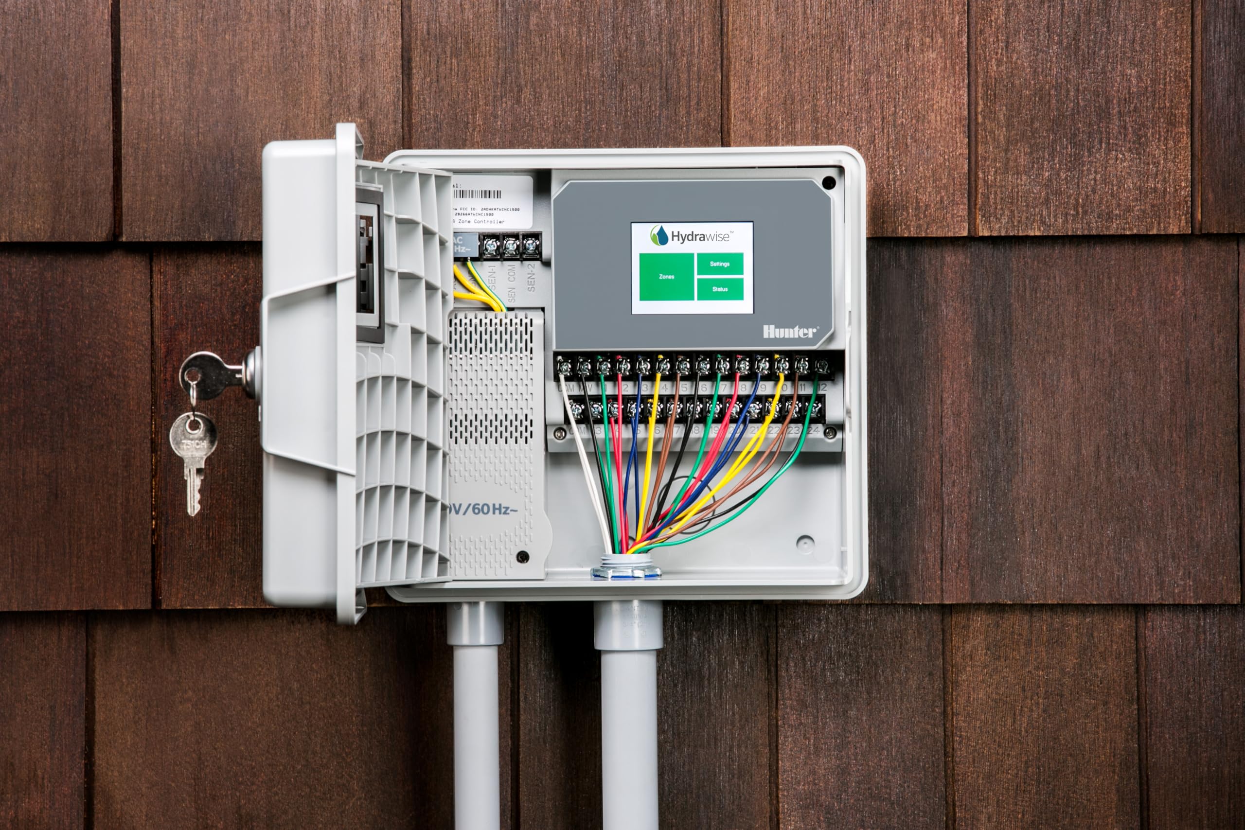 Hunter Hydrawise Pro-HC 24-Station WiFi Smart Sprinkler Controller, Outdoor Irrigation Timer, Weather-Based Watering System, Flow Sensor Ready - Image 7