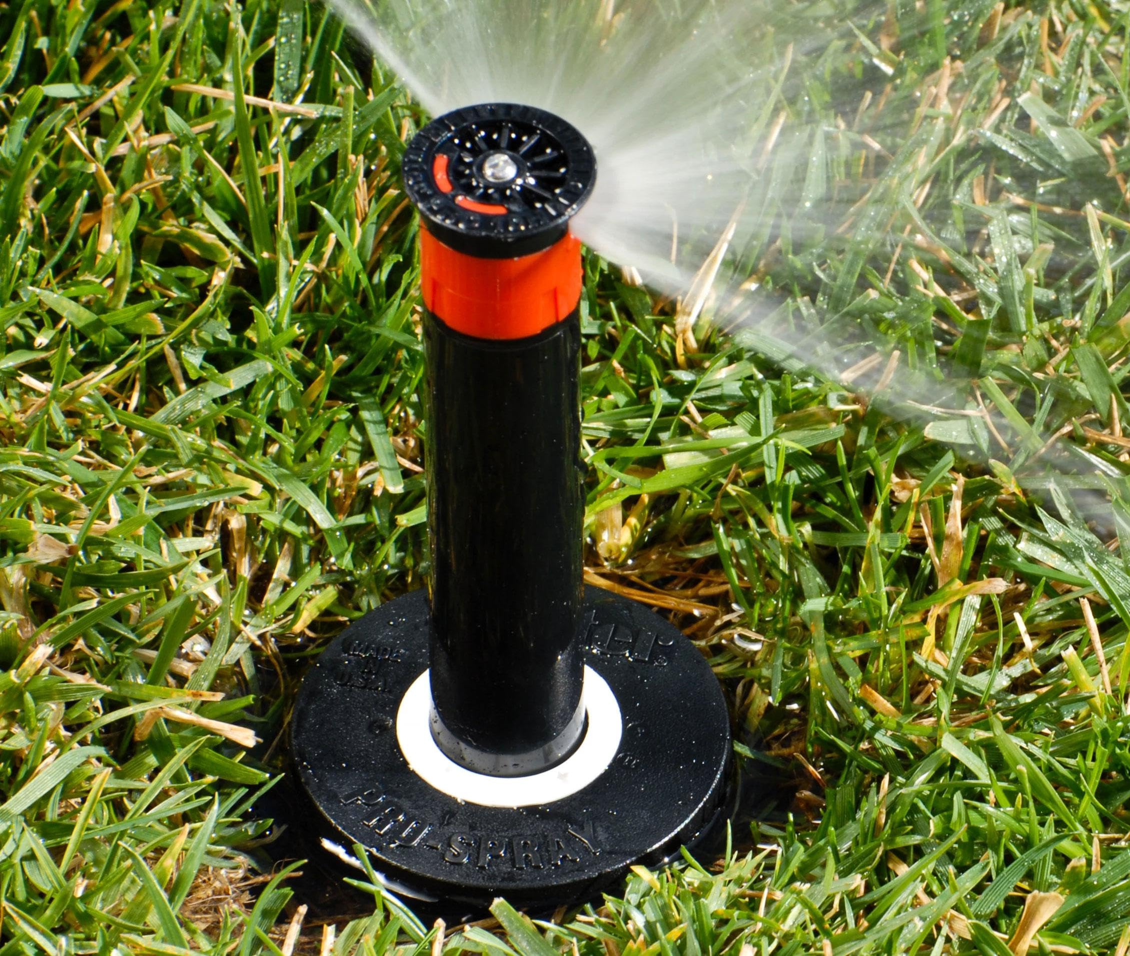 Hunter Industries PROS-04 Hunter Pro 4" Pop-up Sprinkler Spray, Black - Image 3