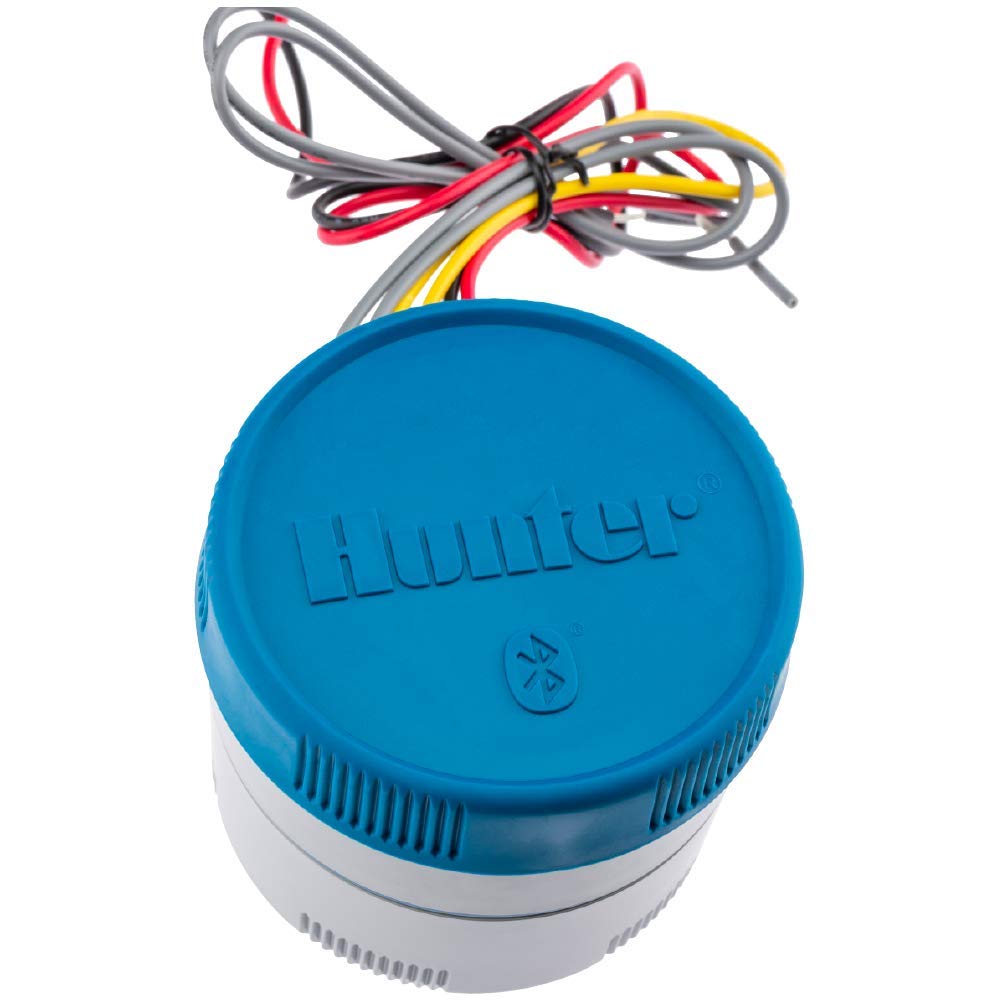 Hunter NODE-BT-100 Bluetooth Battery Operated Sprinkler Controller with Solenoid, Waterproof Irrigation Timer, Easy Install, for Gardens, Lawns, Parks, Greenhouses - Image 4