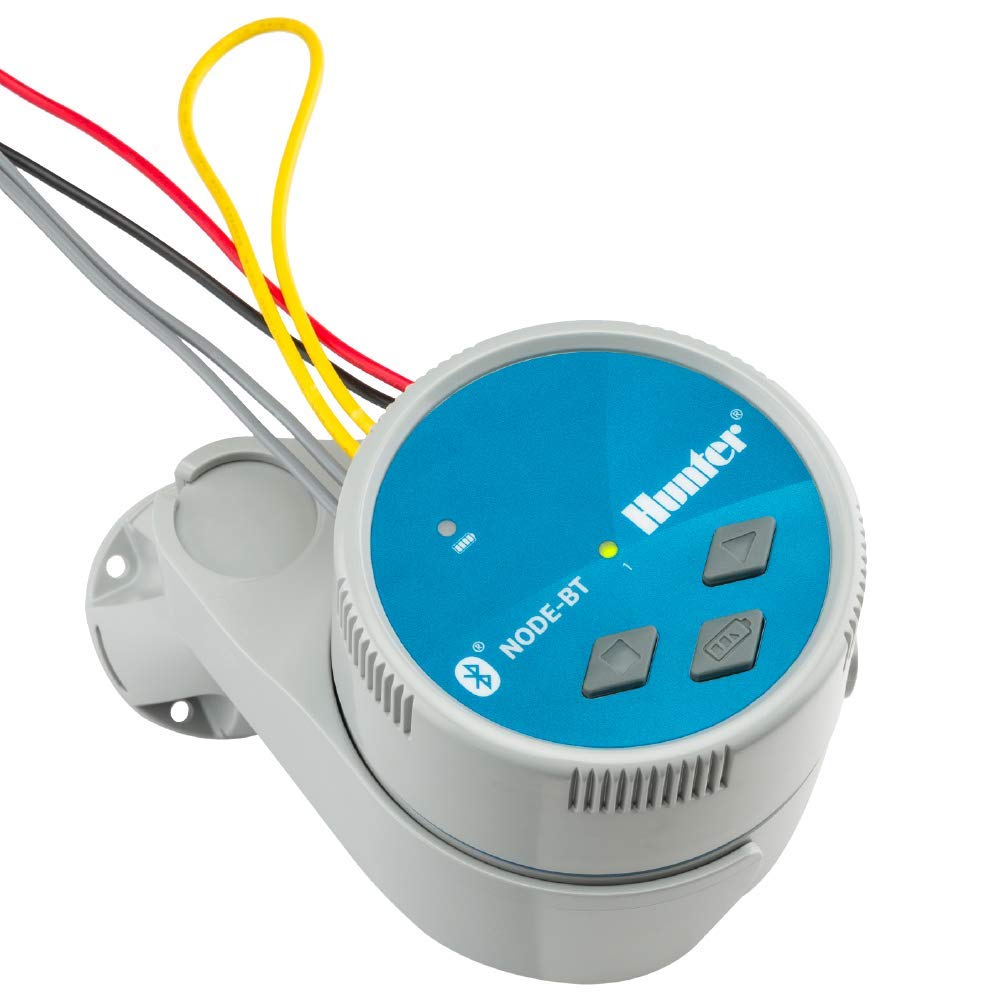Hunter NODE-BT-100 Bluetooth Battery Operated Sprinkler Controller with Solenoid, Waterproof Irrigation Timer, Easy Install, for Gardens, Lawns, Parks, Greenhouses - Image 5