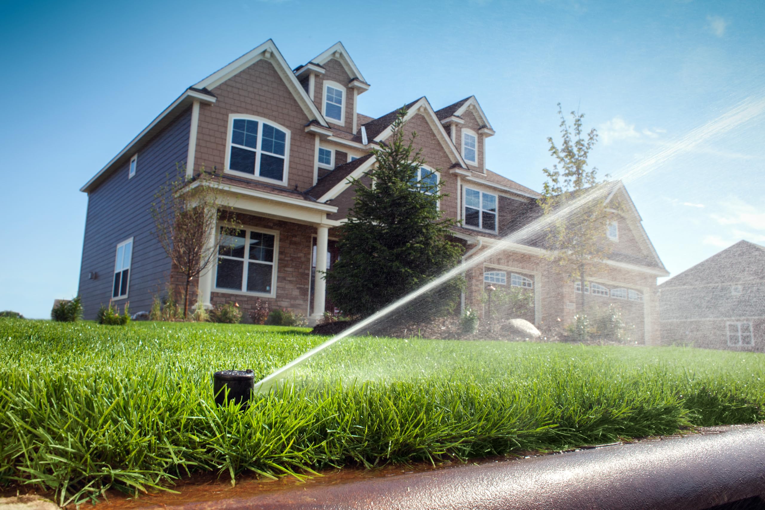 Hunter PGP-ADJ 4" Pop-Up Rotor Sprinkler Head, #6 Red Nozzle Installed, Adjustable 40° to 360° Arc, Gear Drive Lawn Sprinkler, 34 to 38 ft Radius - Image 6