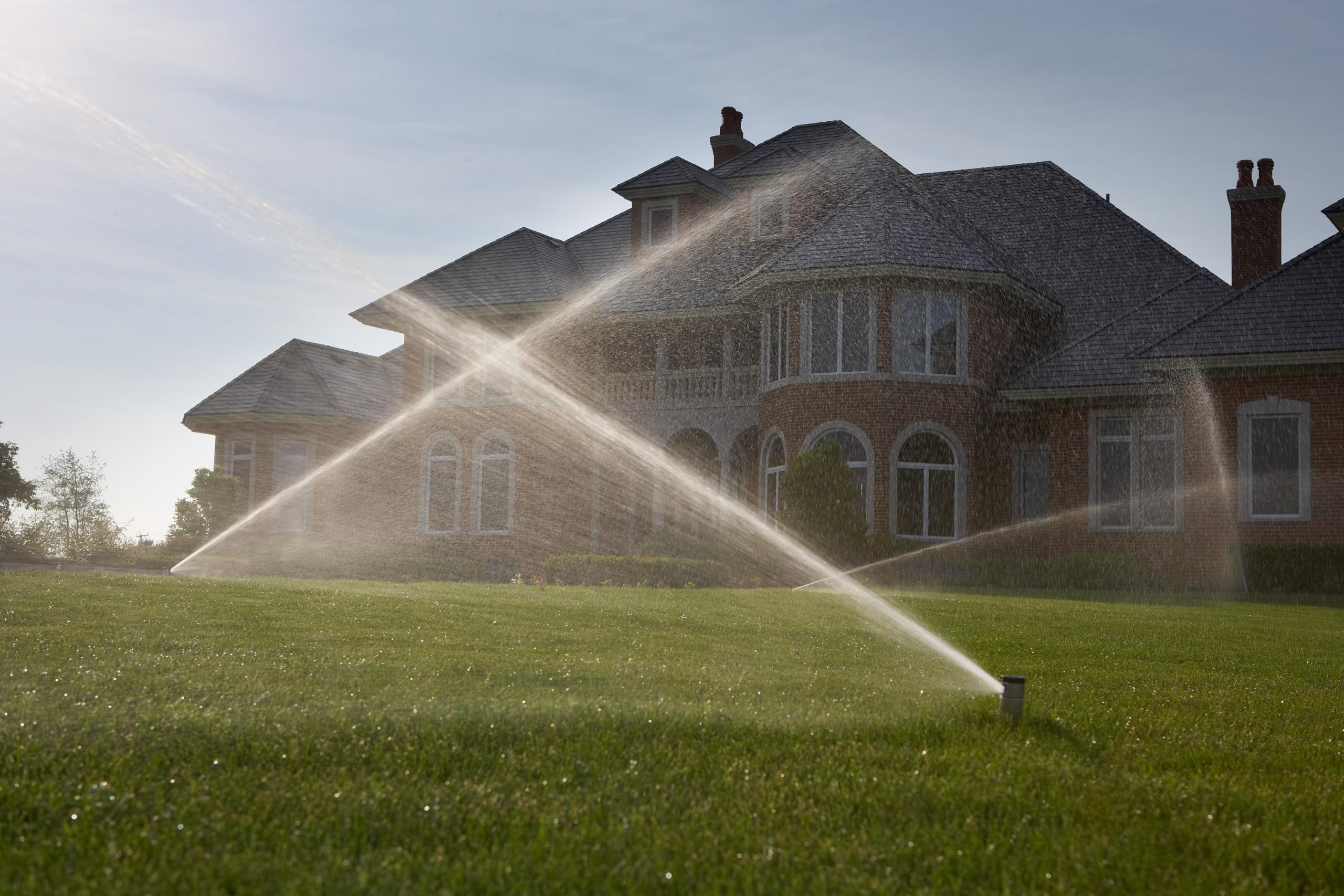 Hunter PGP Ultra 4" Pop-Up Rotor Sprinkler Head, Gear Driven Lawn Sprinkler W/ 2.0 Nozzle Pre-Installed, Adjustable 50° to 360° Arc, Spray Distance 25'–34' - Image 3