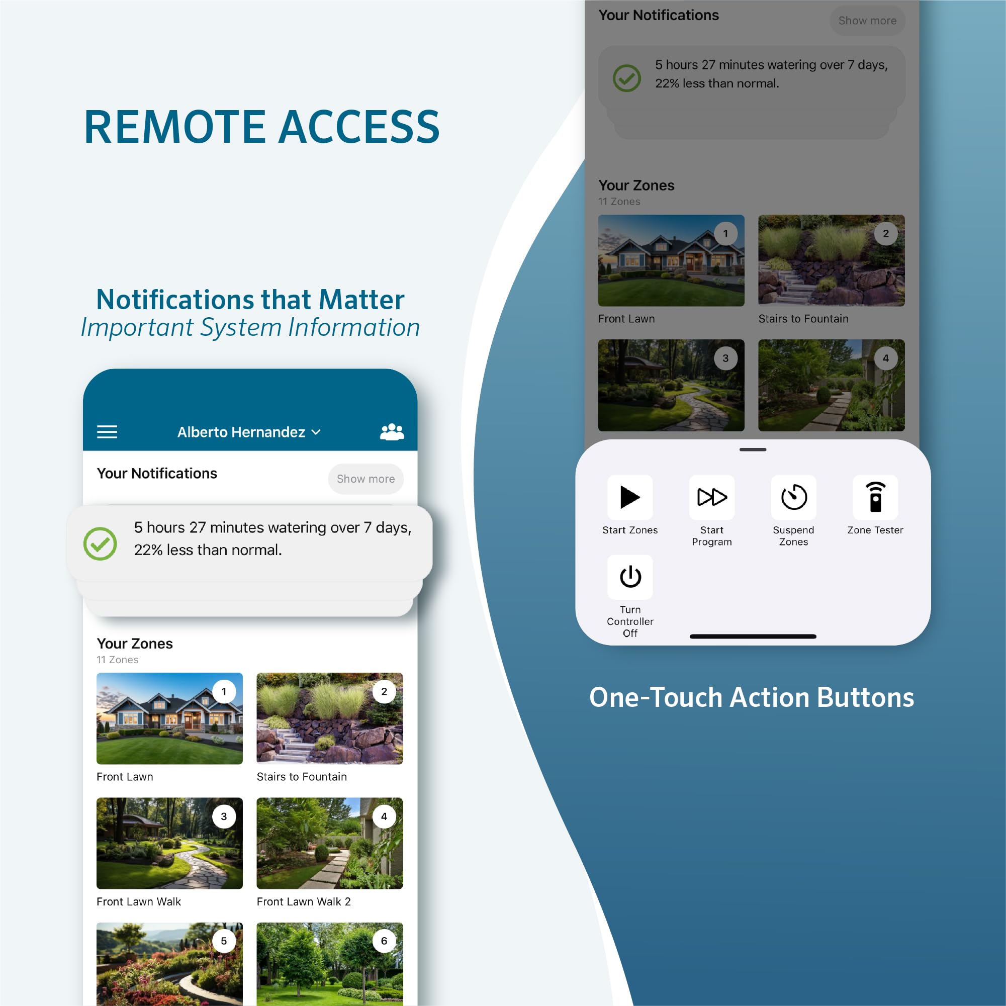 Hunter HCC 800 PL Smart WiFi Irrigation Controller Hydrawise Enabled 8 Station Base Expandable to 54 Zone Outdoor Sprinkler Timer with Weather Based Scheduling Wall Mount - Image 4