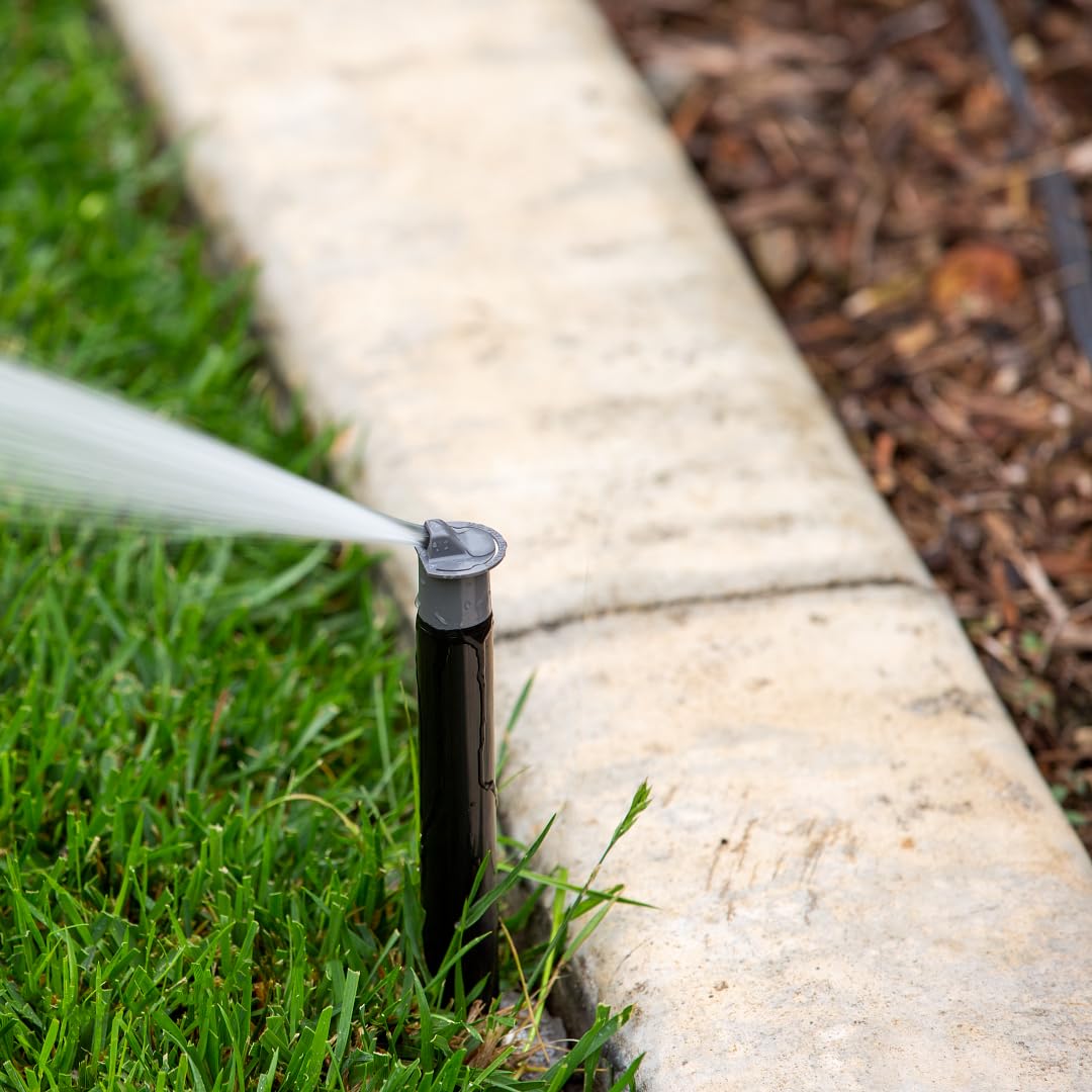 Hunter PRS30 6" Pro-Spray Pop-Up Sprinkler Body, 30 PSI Pressure Regulated, ½ Inlet, No Side Port, Brown Cap, No Nozzle Included, Fits Female Nozzles, WaterSense Certified - Image 3