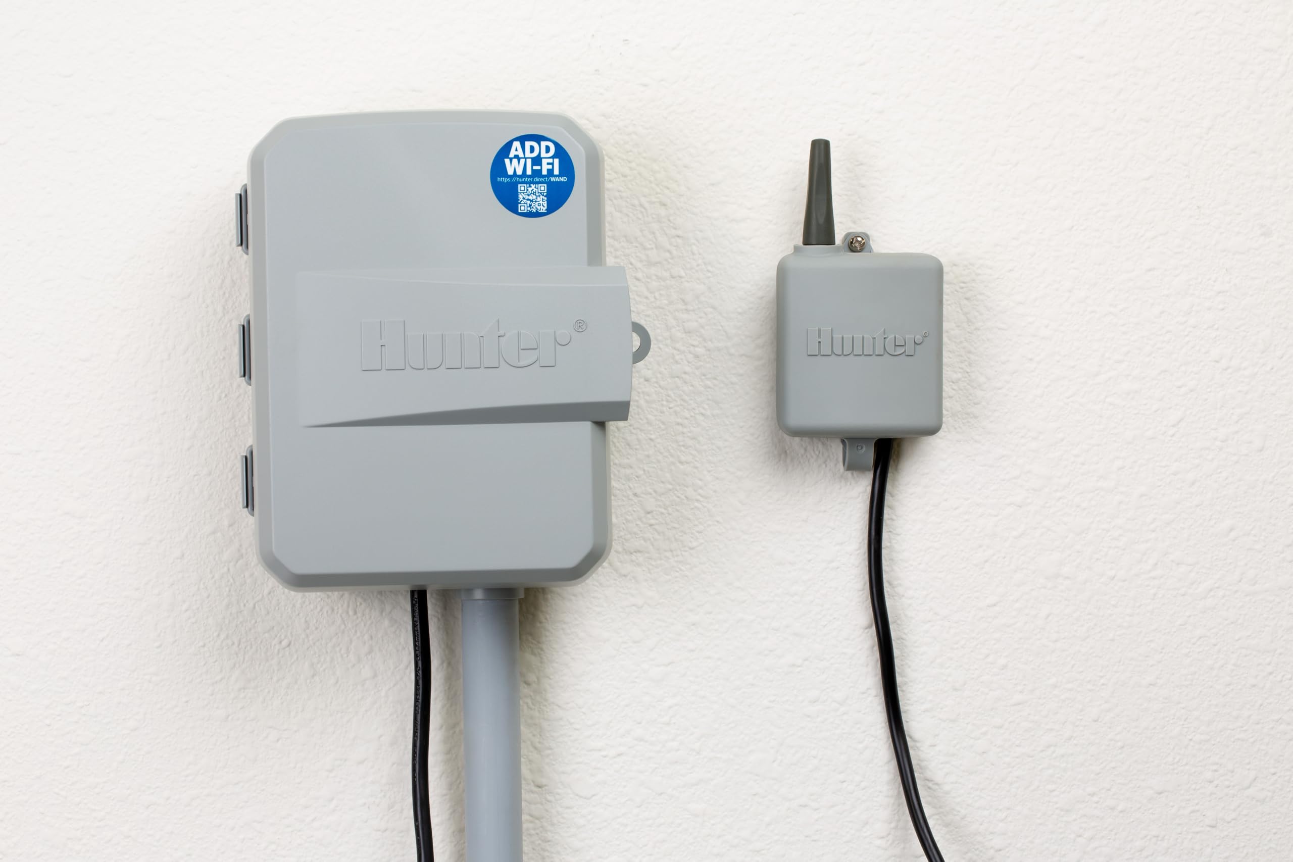 Hunter Rain Clik WRCLIK Wireless Rain Sensor System, Automatic Shutoff for Sprinkler Controllers, Mounts Easily to Gutter or Wall, Compatible with Most Irrigation Controllers - Image 5