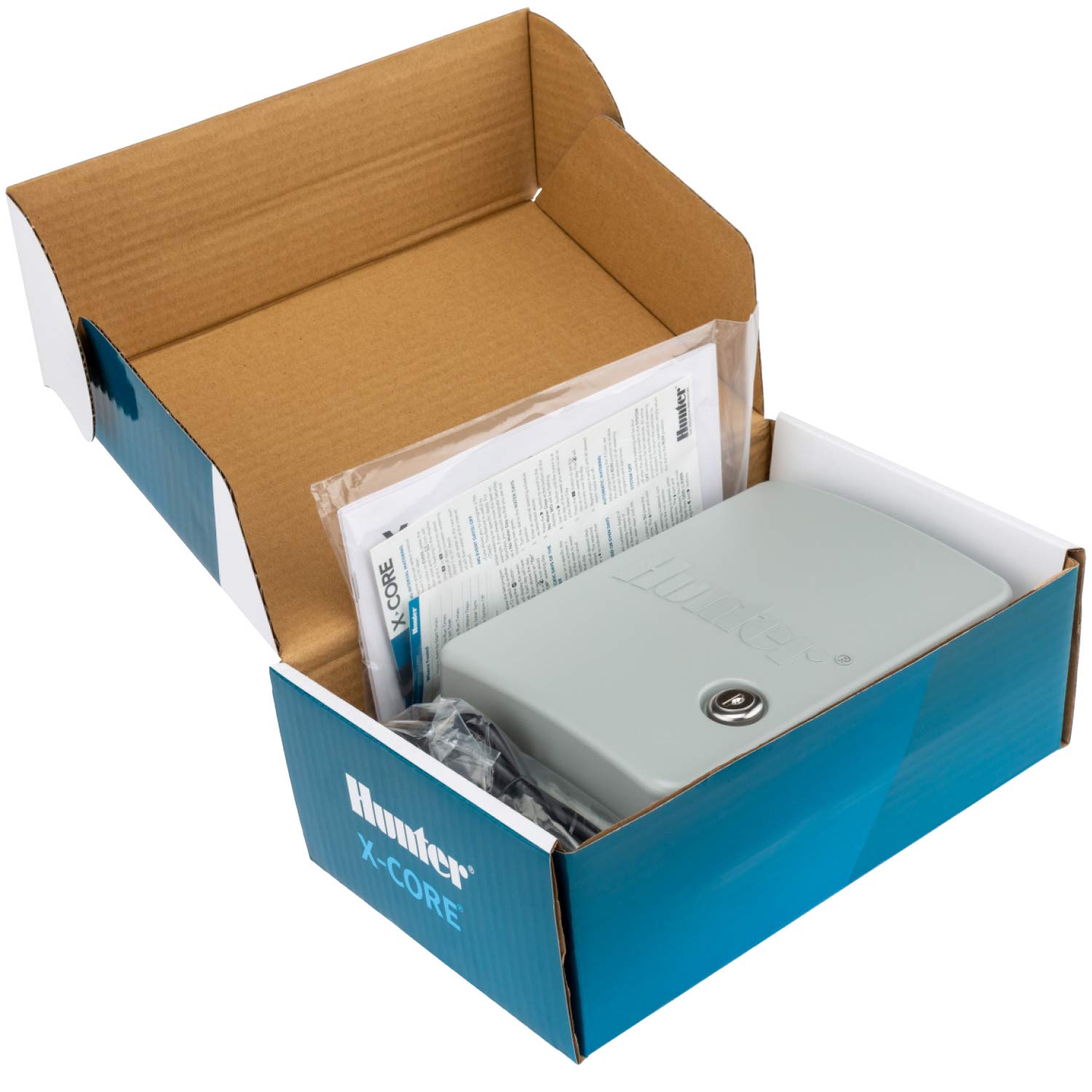 Hunter XC800 X-Core 8 Zone Outdoor/Indoor Sprinkler Timer, Weatherproof Irrigation Controller for Lawn and Garden, Programmable Automatic Watering, Easy Install - Image 7